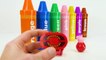 Best Learning Video for Toddlers Learn Colors with Crayon Surprises!
