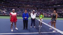 US Open - Un moment de silence en hommage à la Reine Elizabeth II avant la demi-finale Garcia-Jabeur