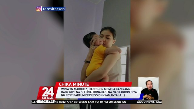 Winwyn Marquez, hands-on mom sa kaniyang baby girl na si Luna; ibinahagi na nagkaroon siya ng post partum | 24 Oras