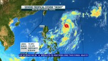 Lumakas pa bilang severe tropical storm ang bagyong Inday habang tinatahak ang pa-Northwest sa Philippine Sea | 24 Oras News Alert