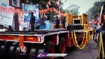 Two Huge Tuskers And Cranes Ready For khairatabad Ganesh Shobha Yatra _ V6 News (1)