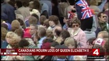 Canadians mourn loss of Queen Elizabeth II