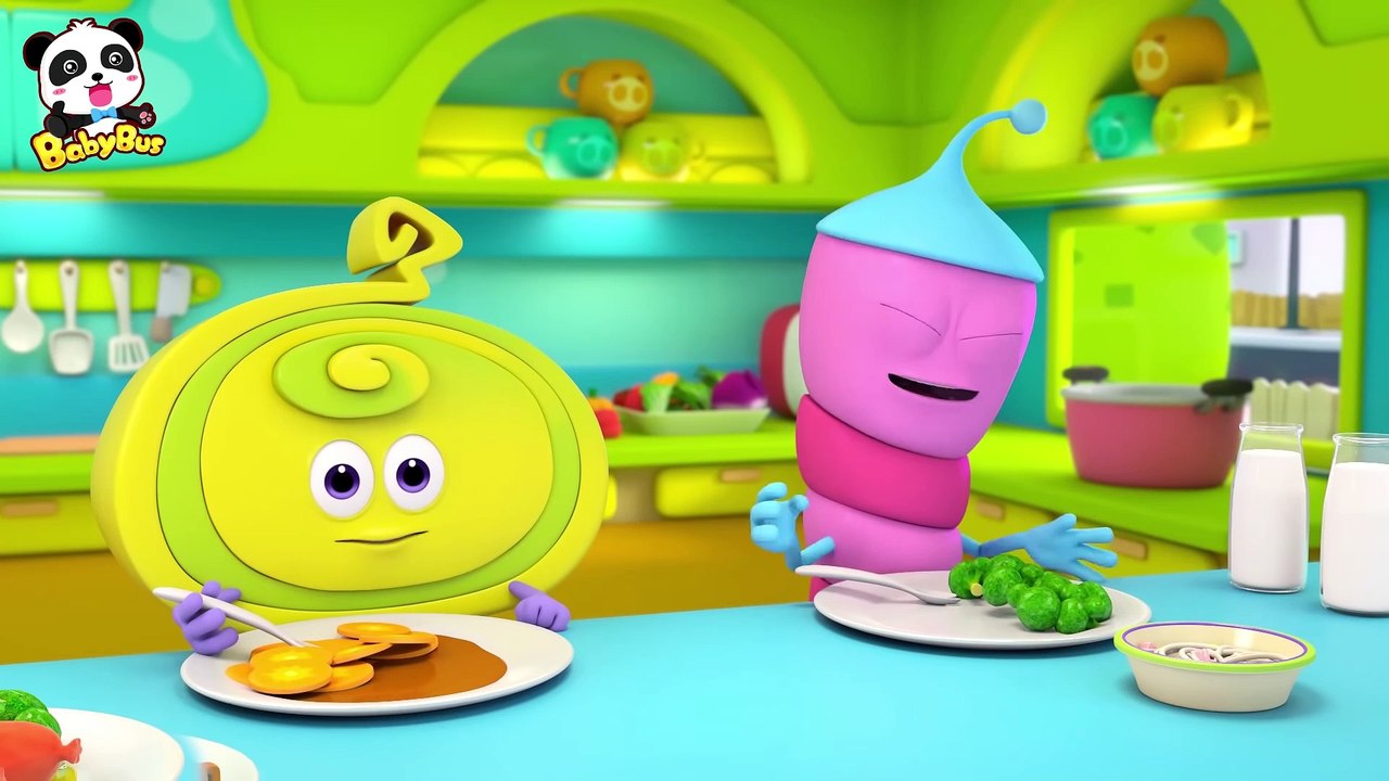 Hábitos Alimenticios Saludables | Canciones Infantiles | Video Para Niños | BabyBus Español part 1