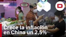 La inflación en China creció un 2,5 % interanual en agosto