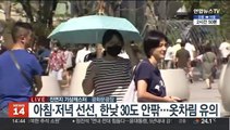 [날씨] 연휴 첫날, 전국 쾌청·큰 일교차…옷차림 유의