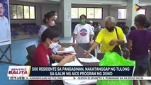 500 residente sa Pangasinan, nakatanggap ng tulong sa ilalim ng AICS program ng DSWD