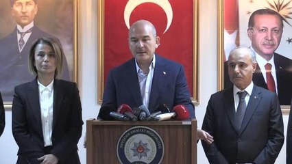 Bakan Soylu: "(Uyuşturucu) Gençlerimizin zehirlenmesini engelleyeceğimize söz veriyoruz"