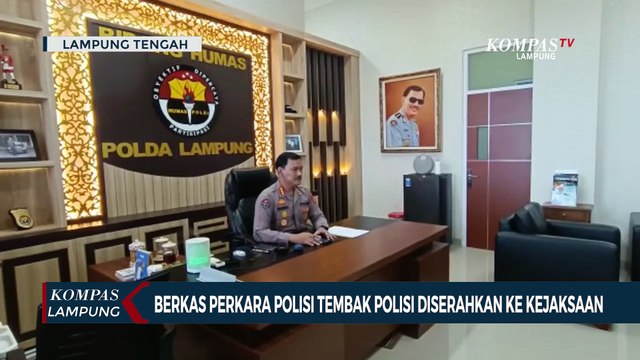 Berkas Perkara Tahap Satu Polisi Tembak Polisi Diserahkan ke Kejaksaan