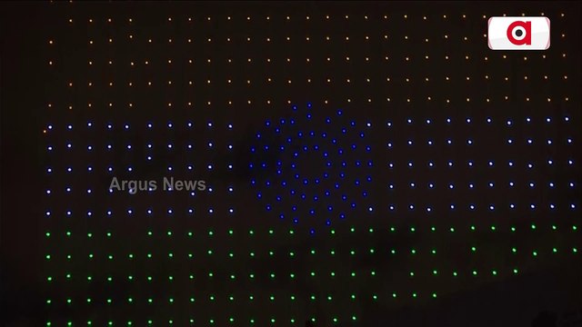 IIT-Delhi Students Organises Special Drone Show in Bengaluru, attended by Nitin Gadkari