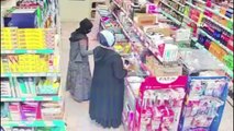 Son dakika haberi | Tuhafiyeden ve marketten hırsızlık yapan kadınlar kamerada