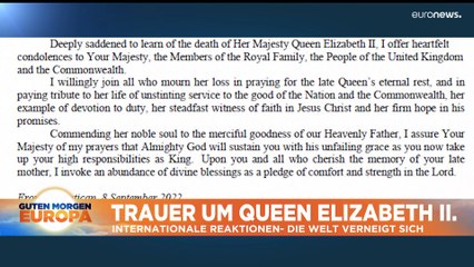 Nachrichten des Tages | 9. September - Morgenausgabe