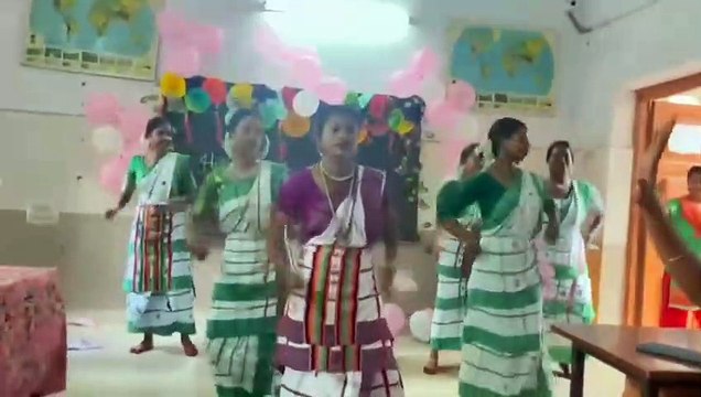 Santali Girls Dance | Teachers Day Celebration | Jamshedpur Womens College | HD ||