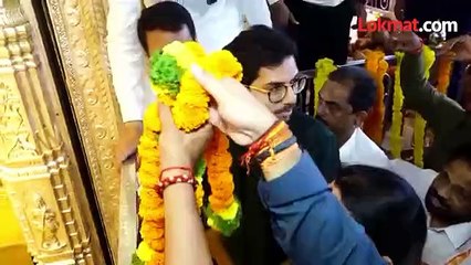 आदित्य ठाकरे यांनी दगडूशेठ गणपतीकडे काय मागितलं