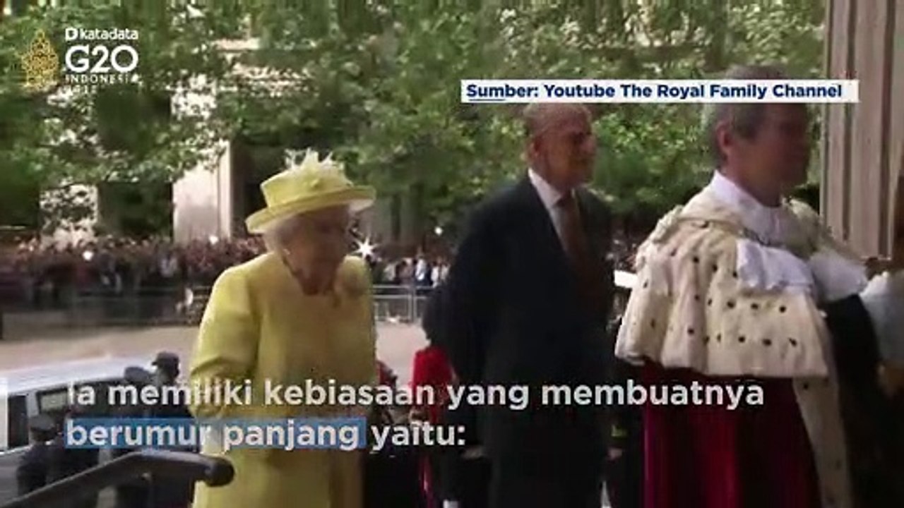 Meninggal di Usia 96 Tahun, Ini Rahasia Panjang Umur Ratu Elizabeth II