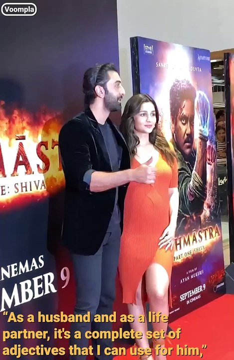 Alia Bhatt in her Critical Condition Attended Brahamastra Screening with Ranbir Kapoor