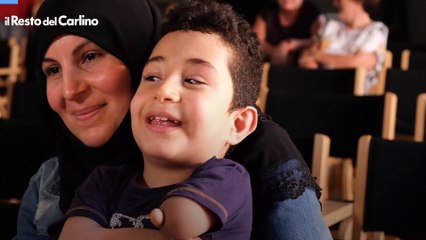 Il sorriso di Mustafà a Budrio: "Ciao a tutti"