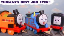 Thomas's Best Job Ever Story with Thomas and Friends All Engines Go Toy Trains Cartoon for Kids Children