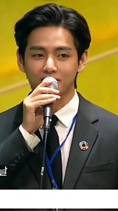 Kim Taehyung | speech at united nation | 2022
