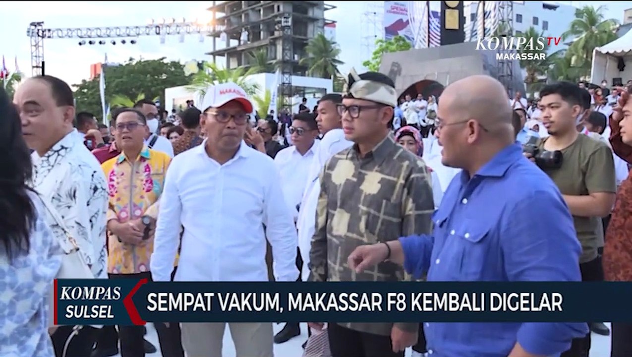 Sempat Vakum, Makassar F8 Kembali Digelar