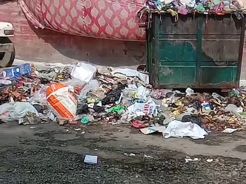 SriGanganagar शहर में कचरा ही कचरा, स्वच्छता की गाड़ी पर लगी ब्रेक