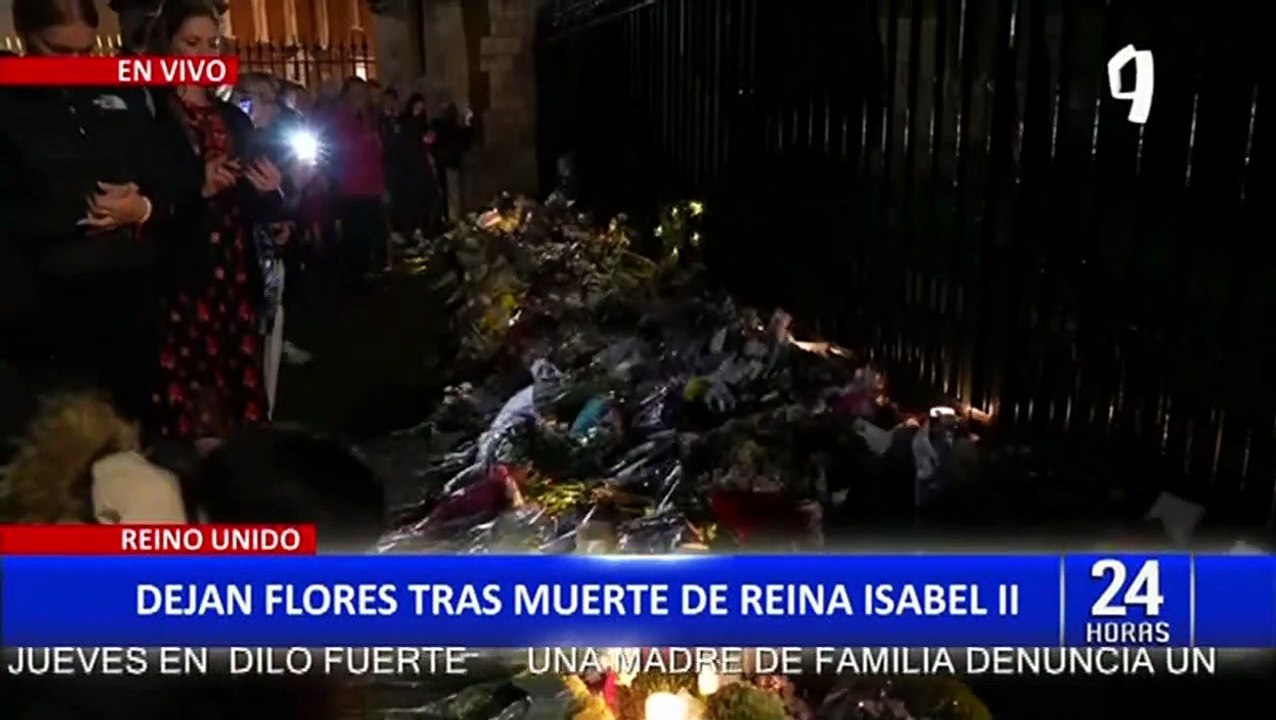 Reino Unido: miles de flores rodean las rejas del castillo de Windsor tras muerte de Isabel II