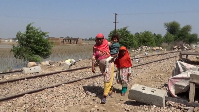 بعد فيضانات باكستان.. الحوامل يفتقدن الرعاية الطبية في مخيمات المتضررين