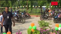 Amit Shah flags off Fit India Freedom Rider Bike Rally in Delhi