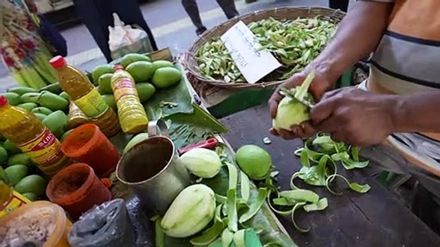 Yummy Green Mango Masala 2.0 Summer Special Food Indian Street Food