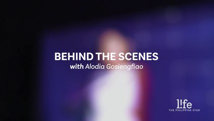 Behind the scenes: Alodia Gosiengfia for PhilSTAR L!fe