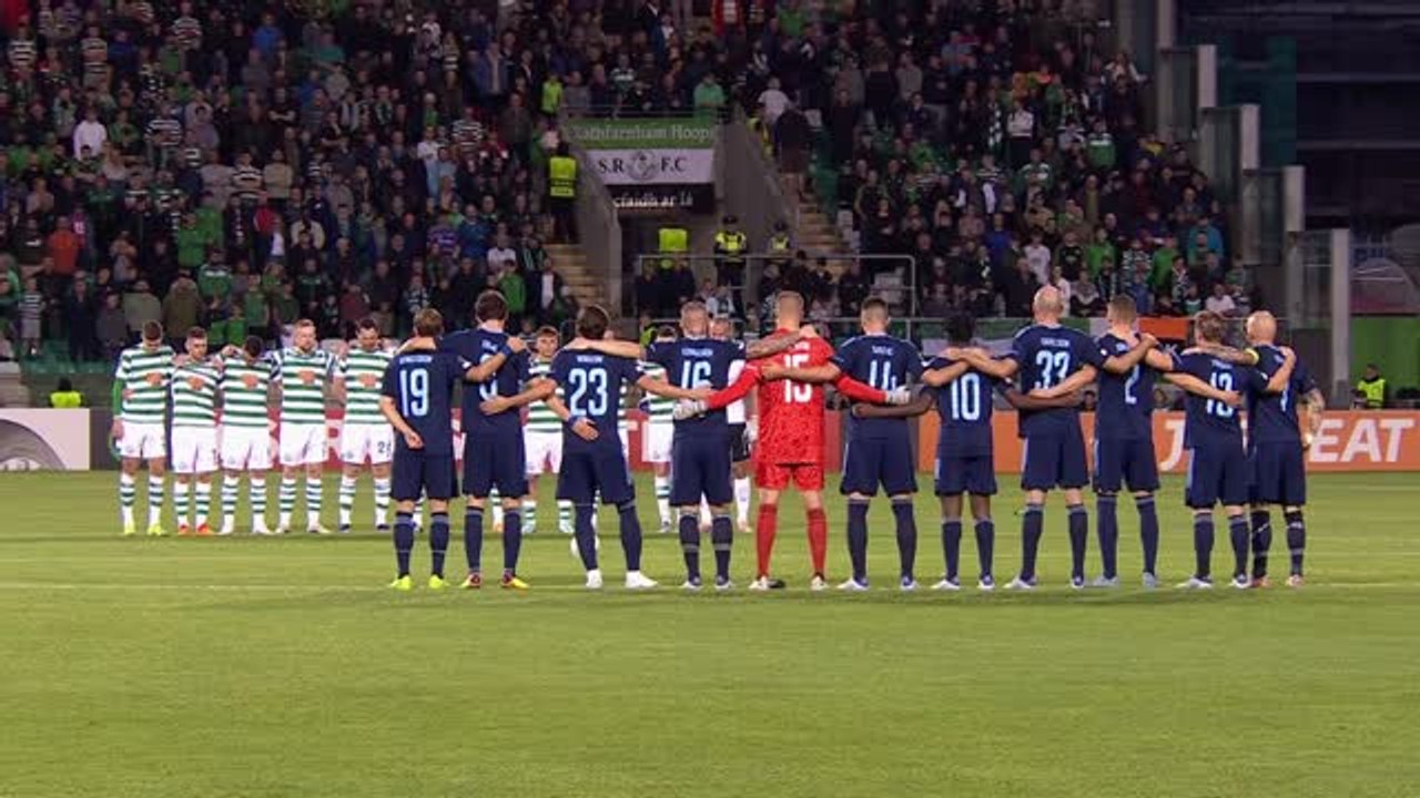 Décès d'Elizabeth II - Hommages avant les matches de coupe d'Europe