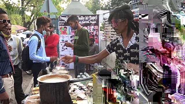 Celebrity Chai Wala of India Indian Street Food