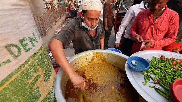Mama's Famous Jhal Muri Making Bangladesh Street Food