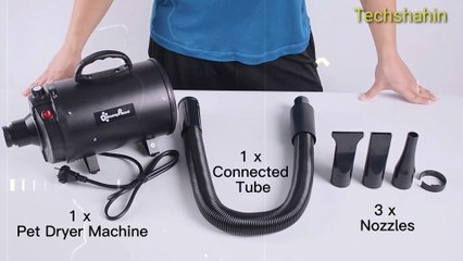 Power Hair Dryer For Dogs and Cat Techshahin24