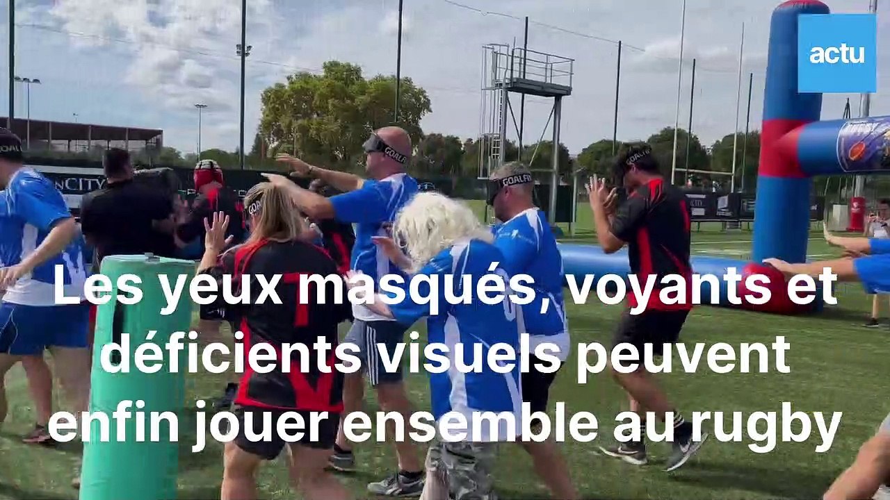 C'est une première mondiale : découvrez le "cécirugby", un tout nouveau sport créé à Toulouse