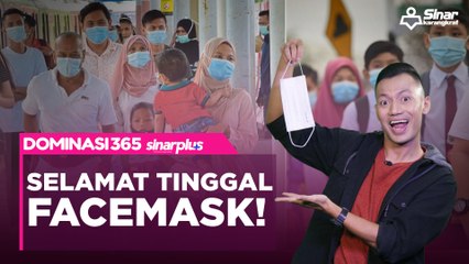 Face mask tak wajib lagi dalam tempat tertutup. Korang nak pakai ke tak?