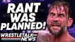 AEW FIRING CM Punk Over Backstage Fight?! Punk Planned All Out Scrum Rant !| WrestleTalk