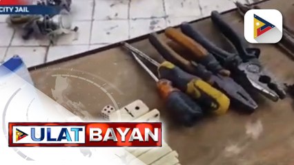Ilang kontrabando na pwedeng gawing sandata, nakumpiska sa Operation Greyhound ng BJMP, PNP, at BFP sa dormitoryo ng Manila City Jail
