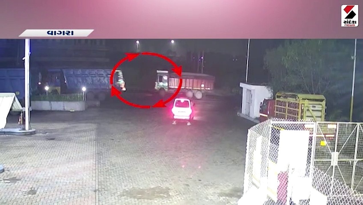 Video: મુલેર ગામ નજીક બે ટ્રક સામે સામે ભટકાતા...