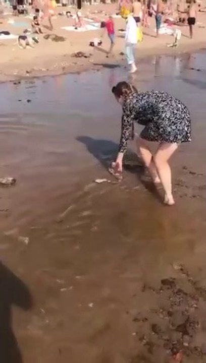 Sur la plage avec une Vipère