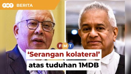 Saman Najib ‘serangan kolateral’ atas tuduhan 1MDB, kata peguam