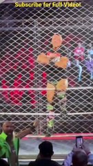 The Miz shakes Steel Cage #shorts #wwe #wweraw #themiz