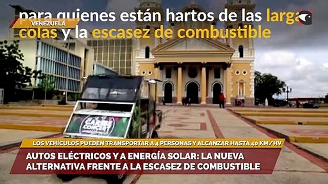 Autos eléctricos y a energía solar la nueva alternativa frente a la escasez de combustible