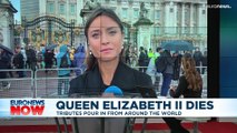 'She left a void': Queen Elizabeth II remembered outside Buckingham Palace