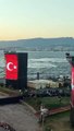 İzmir'de askeri helikopterler gökyüzünde zeybek oynadı
