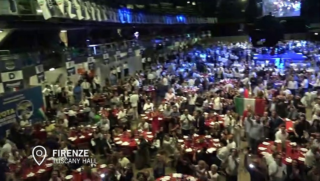 Giorgia Meloni al Mandela Forum di Firenze replica a Nardella: "Ridicolo"