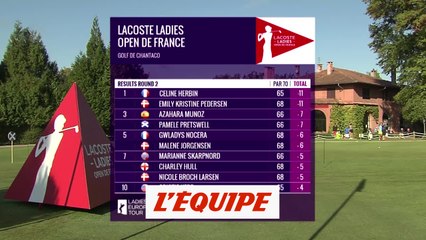 Céline Herbin en play-off - Golf - LLODF 2015