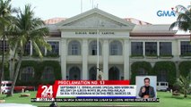September 12, idineklarang special non-working holiday sa Ilocos Norte bilang pag-aalala sa ika-105 kaarawan ni dating Pres. Marcos Sr. | 24 Oras