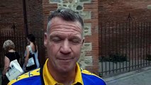 Rhinos commercial director Rob Oates thanks fans who are gathering in Perpignan ahead of Friday's play-off against Catalans Dragons.