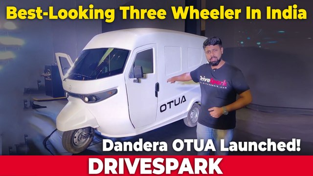 Dandera OTUA Cargo Electric Three-Wheeler Walkaround | The Best-Looking Three Wheeler In India