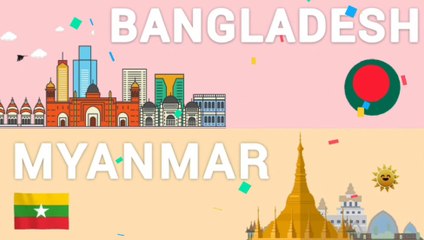 Germany versus Bangladesh country comparison video